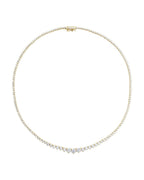 Colar Riviera em Ouro 14k com Diamantes de Laboratório – Modelo 3