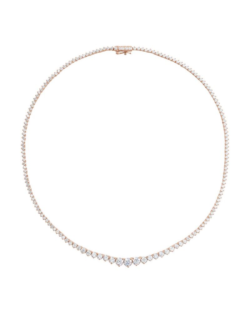 Colar Riviera em Ouro 14k com Diamantes de Laboratório – Modelo 3