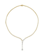 Colar Riviera em Ouro 14k com Diamantes de Laboratório – Modelo 4
