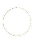 Colar Riviera em Ouro 14k com Diamantes de Laboratório – Modelo 5