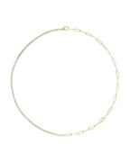 Colar Riviera em Ouro 14k com Diamantes de Laboratório – Modelo 5