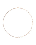 Colar Riviera em Ouro 14k com Diamantes de Laboratório – Modelo 5