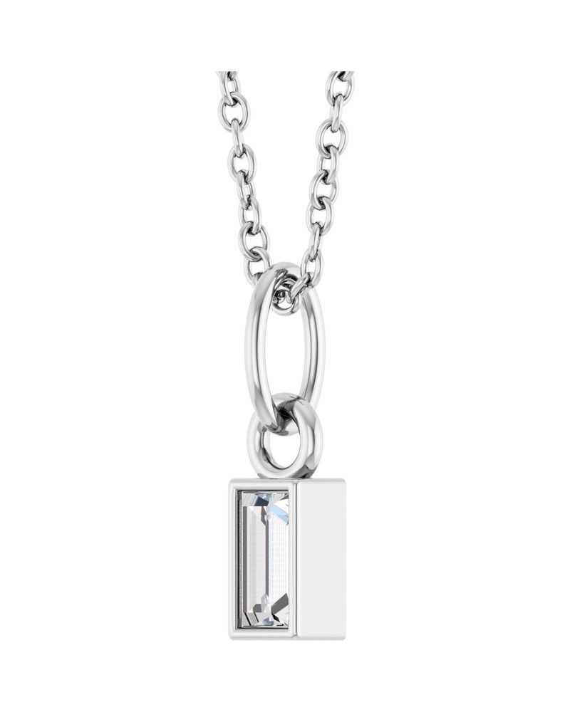 Colar Solitário em Ouro 14k com Diamantes de Laboratório – Modelo 12