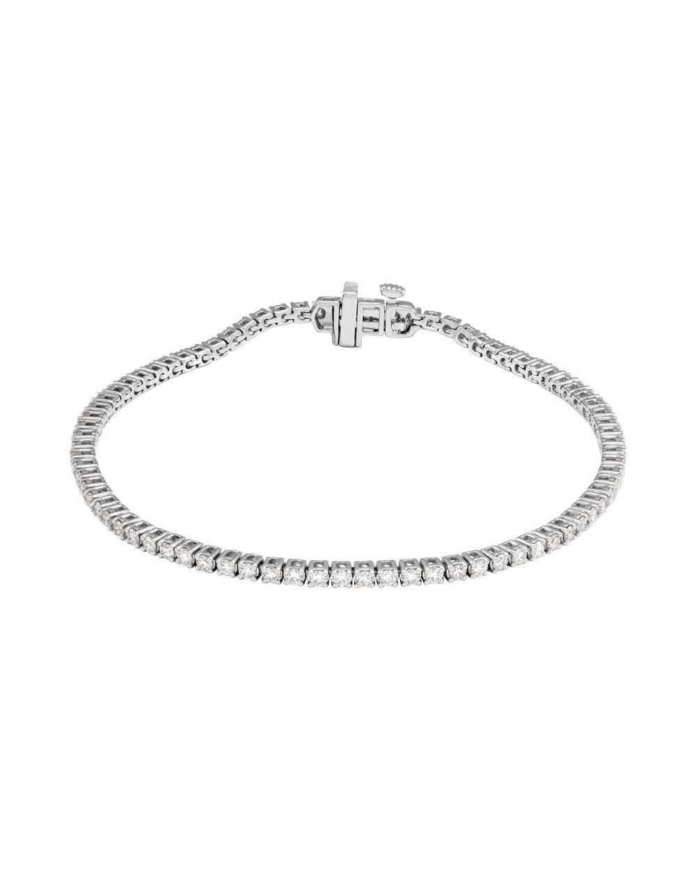 Pulseira Riviera em Ouro 14k com Diamantes de Laboratório