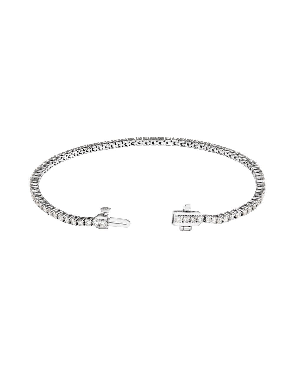 Pulseira Riviera em Ouro 14k com Diamantes de Laboratório