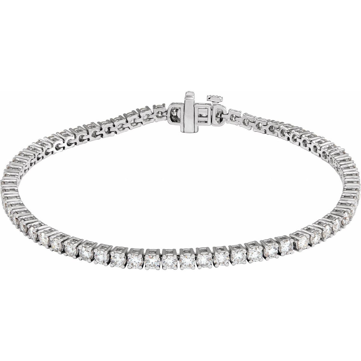 Pulseira Riviera em Ouro 14k com Diamantes de Laboratório