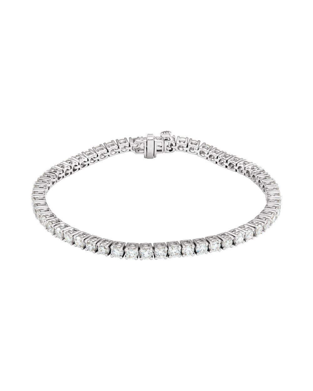 Pulseira Riviera em Ouro 14k com Diamantes de Laboratório