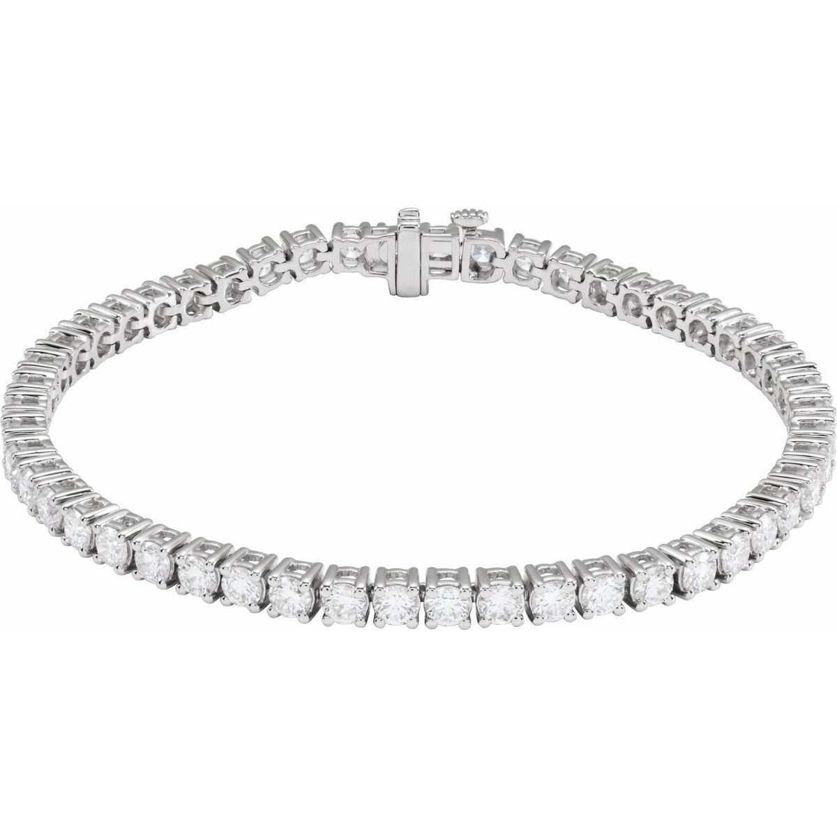 Pulseira Riviera em Ouro 14k com Diamantes de Laboratório
