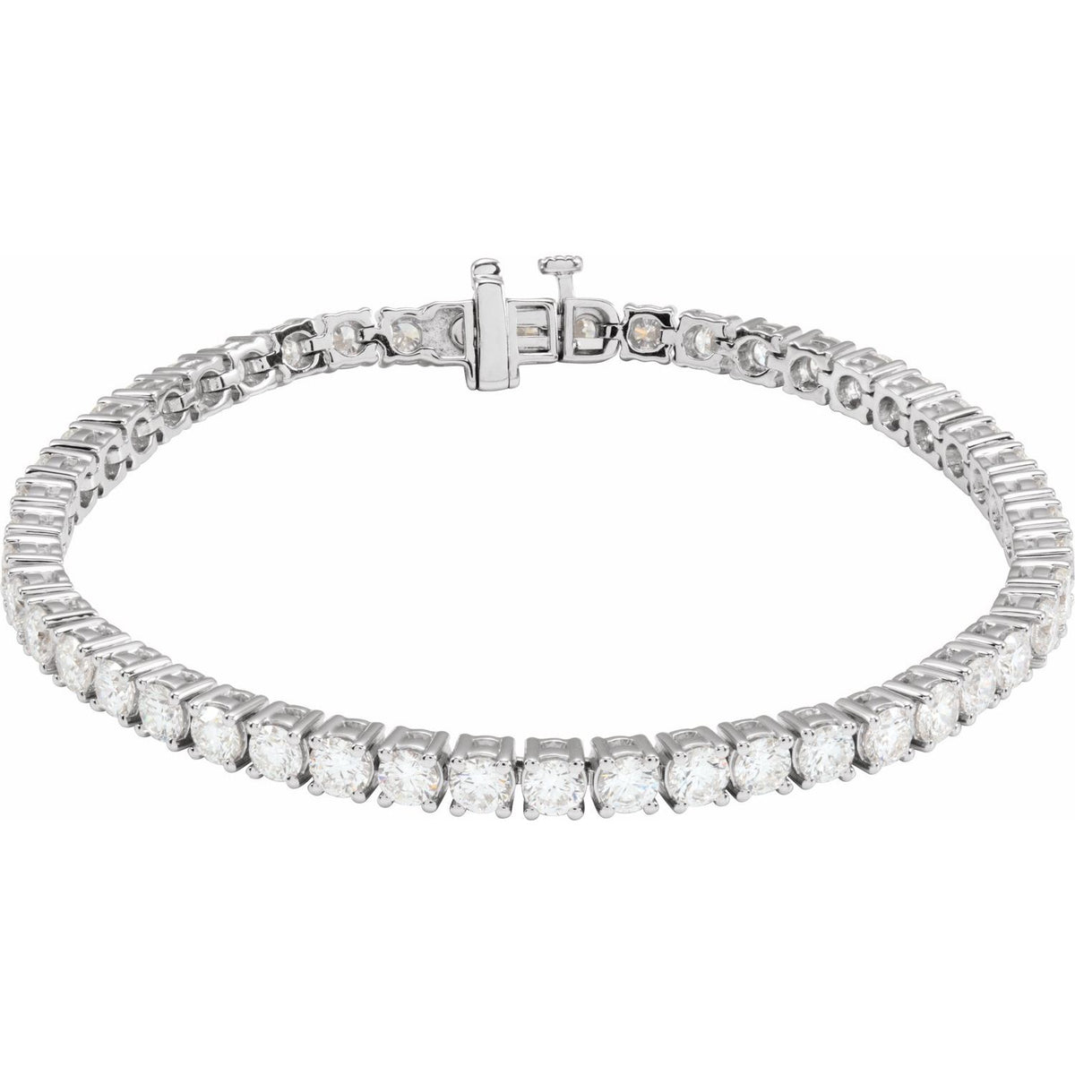 Pulseira Riviera em Ouro 14k com Diamantes de Laboratório