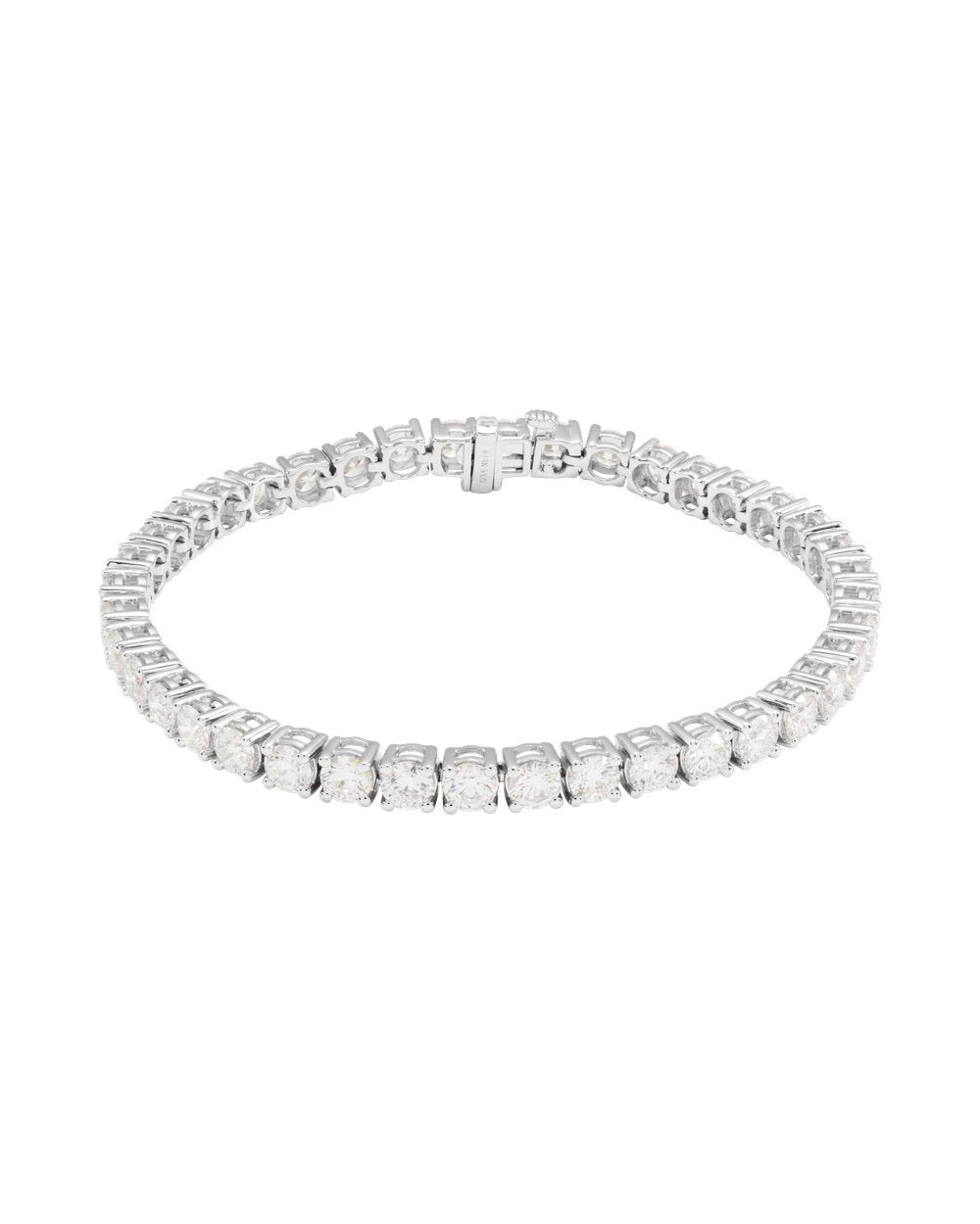 Pulseira Riviera em Ouro 14k com Diamantes de Laboratório