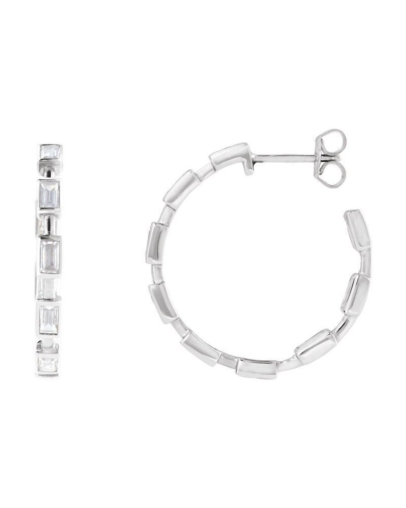 Brinco de Aro em Ouro 14k com Diamantes de Laboratório – Modelo 4