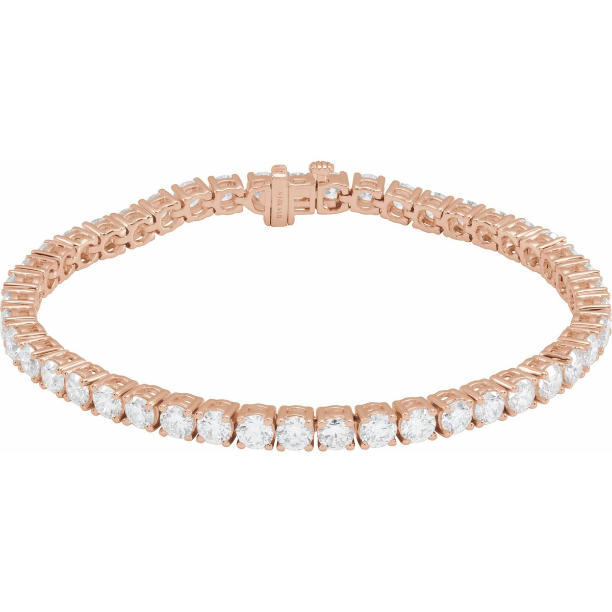 Pulseira Riviera em Ouro 14k com Diamantes de Laboratório