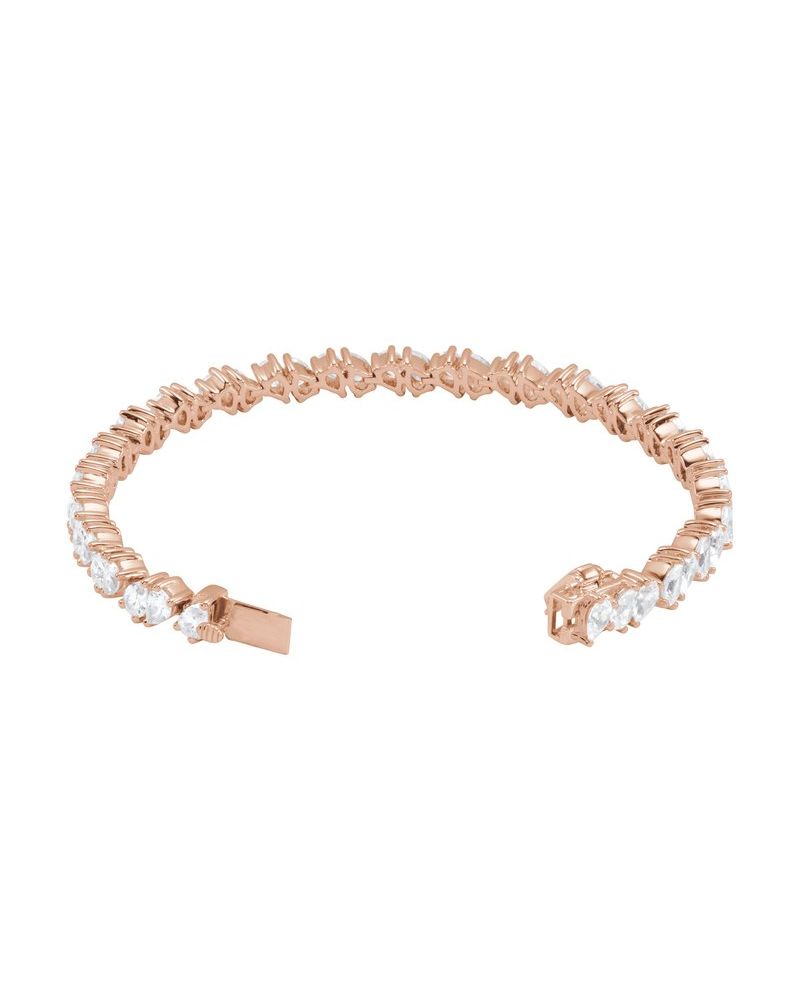 Pulseira Riviera em Ouro 14k com Diamantes de Laboratório – Modelo 6