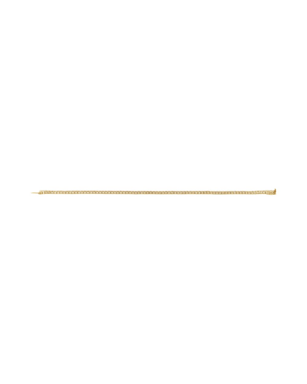 Pulseira Riviera em Ouro 14k com Diamantes de Laboratório