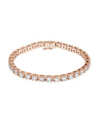 Pulseira Riviera em Ouro 14k com Diamantes de Laboratório – Modelo 18