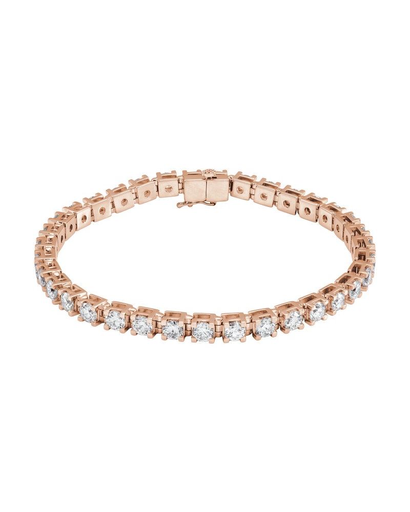 Pulseira Riviera em Ouro 14k com Diamantes de Laboratório – Modelo 18