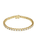 Pulseira Riviera em Ouro 14k com Diamantes de Laboratório – Modelo 18