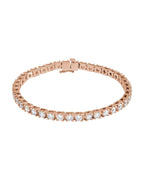 Pulseira Riviera em Ouro 14k com Diamantes de Laboratório – Modelo 18