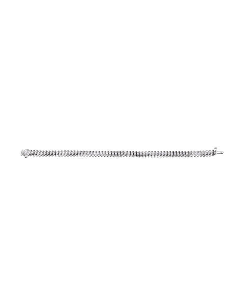 Pulseira Riviera Cravejada em Ouro 14k com Diamantes Naturais – Modelo 5