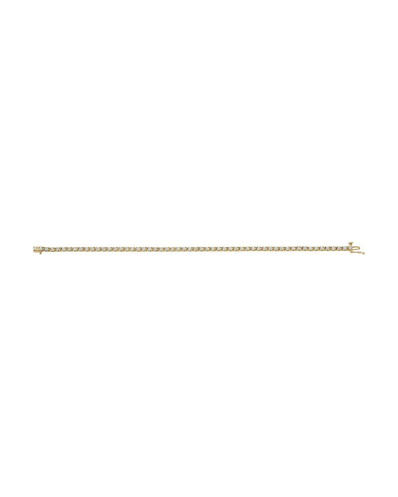 Pulseira Riviera em Ouro 14k com Diamantes Naturais – Modelo 23