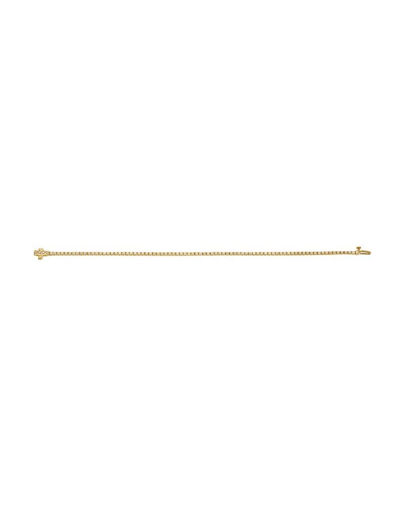 Pulseira Riviera em Ouro 14k com Diamantes Naturais – Modelo 20