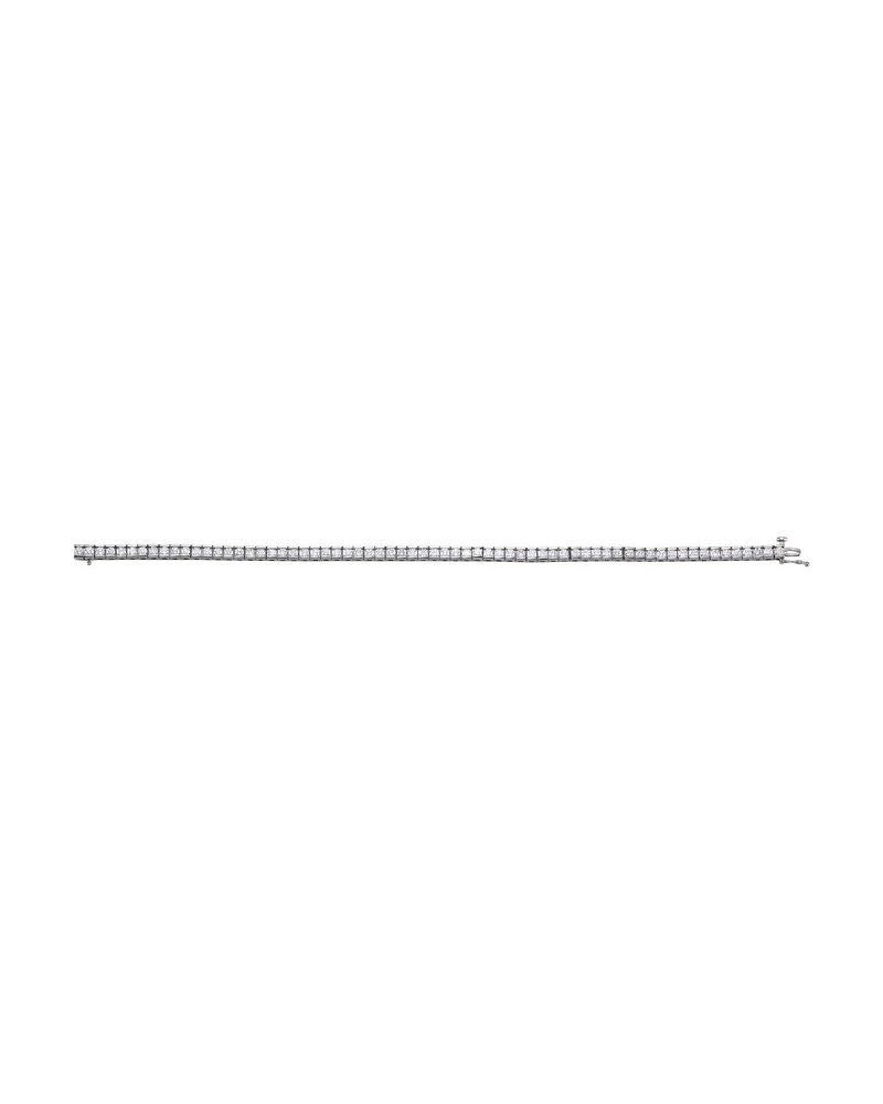 Pulseira Riviera Cravejada em Ouro 14k com Diamantes de Laboratório – Modelo 2