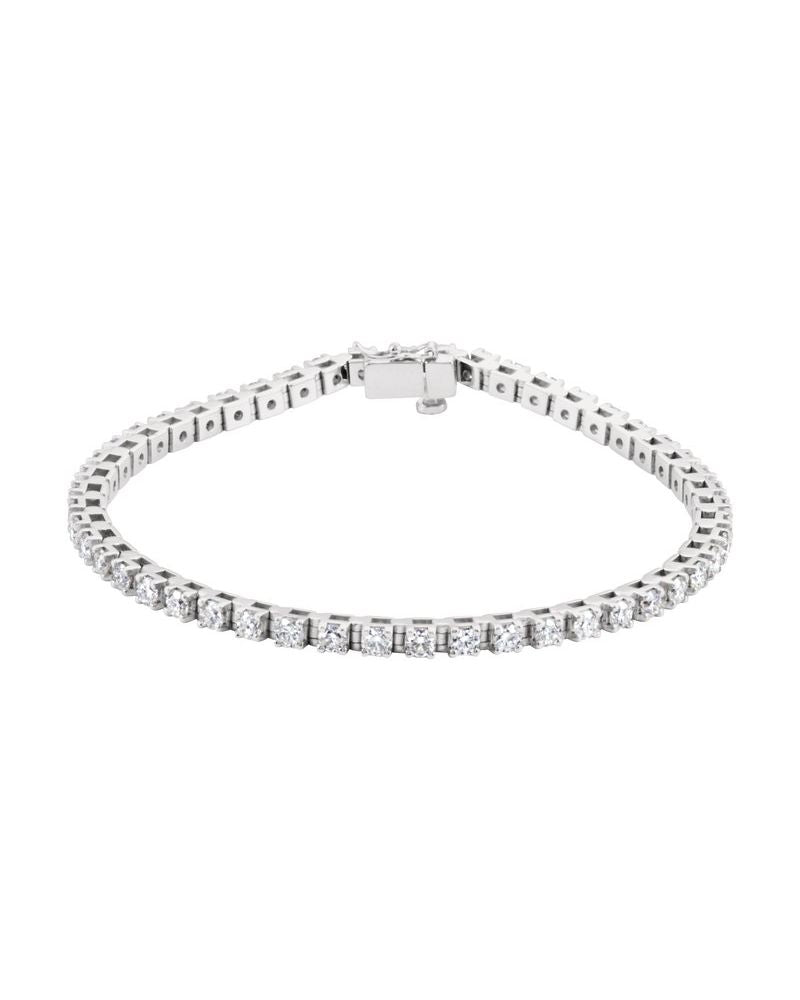 Pulseira Riviera em Ouro 14k com Diamantes Naturais – Modelo 24