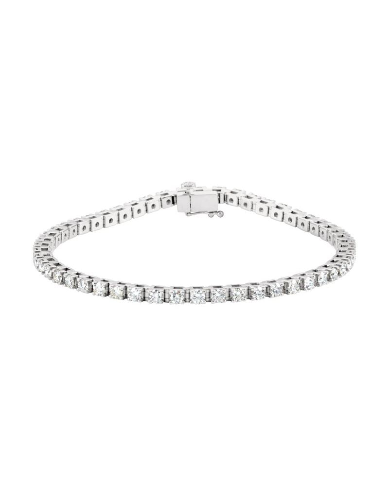 Pulseira Riviera em Ouro 14k com Diamantes Naturais – Modelo 22