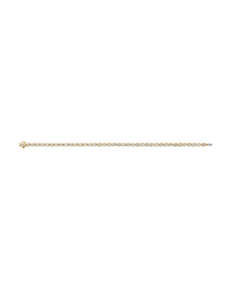 Pulseira Riviera em Ouro 14k com Diamantes de Laboratório – Modelo 7