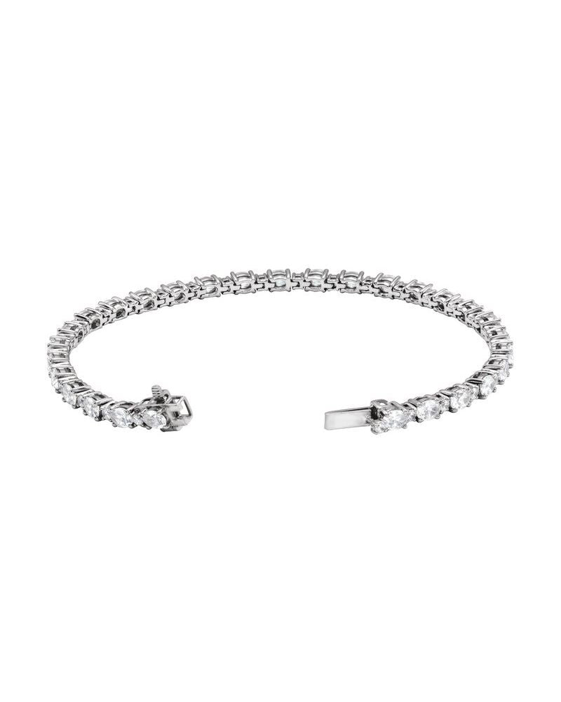 Pulseira Riviera em Ouro 14k com Diamantes de Laboratório – Modelo 5