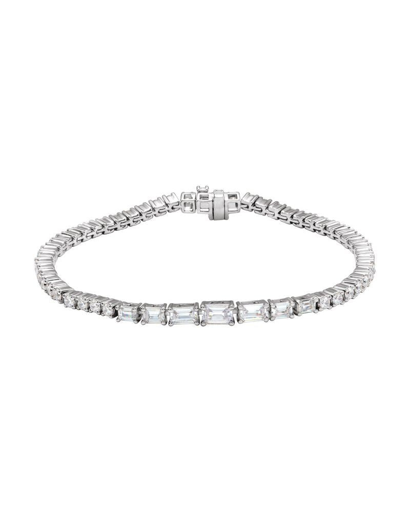 Pulseira Riviera em Ouro 14k com Diamantes de Laboratório – Modelo 4