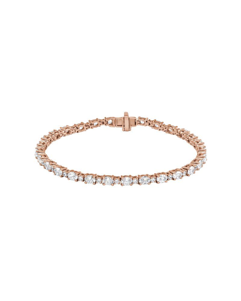 Pulseira Riviera em Ouro 14k com Diamantes de Laboratório – Modelo 5