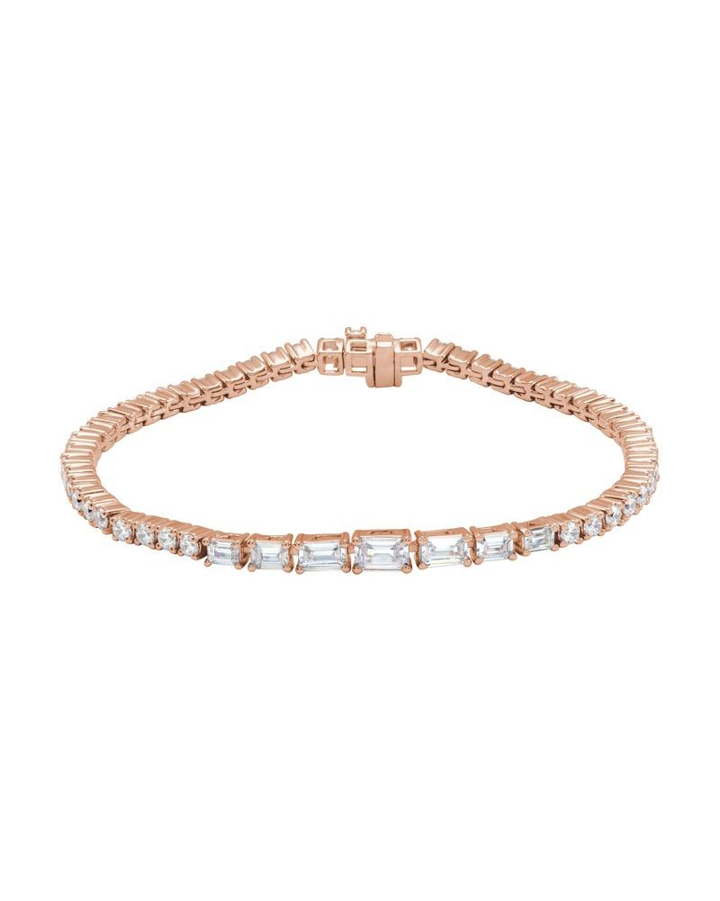 Pulseira Riviera em Ouro 14k com Diamantes de Laboratório – Modelo 4