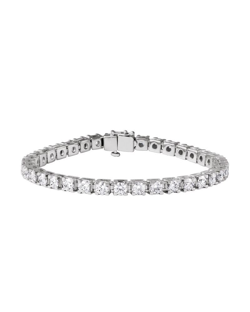 Pulseira Riviera em Ouro 14k com Diamantes de Laboratório – Modelo 18