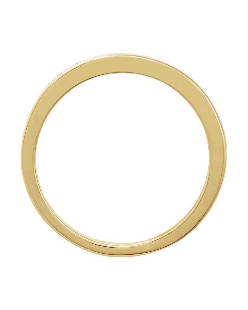 Anel Cravejado em Ouro 14k com Diamantes Naturais – Modelo 3