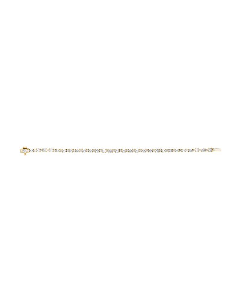 Pulseira Riviera em Ouro 14k com Diamantes de Laboratório – Modelo 5