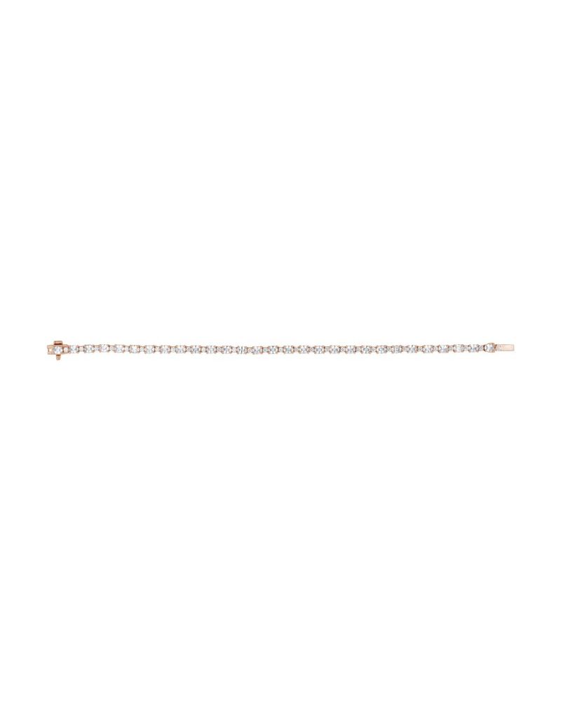 Pulseira Riviera em Ouro 14k com Diamantes de Laboratório – Modelo 5