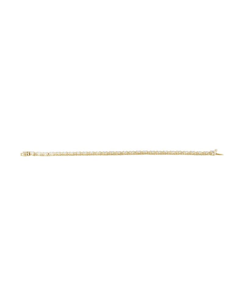 Pulseira Riviera em Ouro 14k com Diamantes de Laboratório – Modelo 5