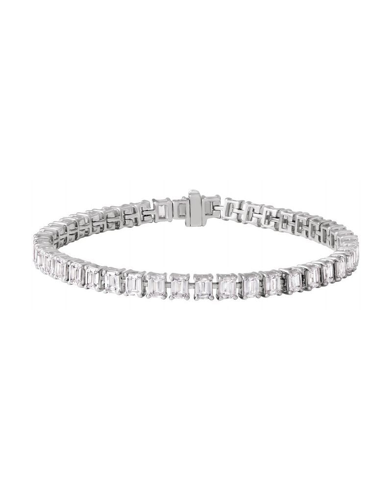 Pulseira Riviera em Ouro 14k com Diamantes de Laboratório – Modelo 3