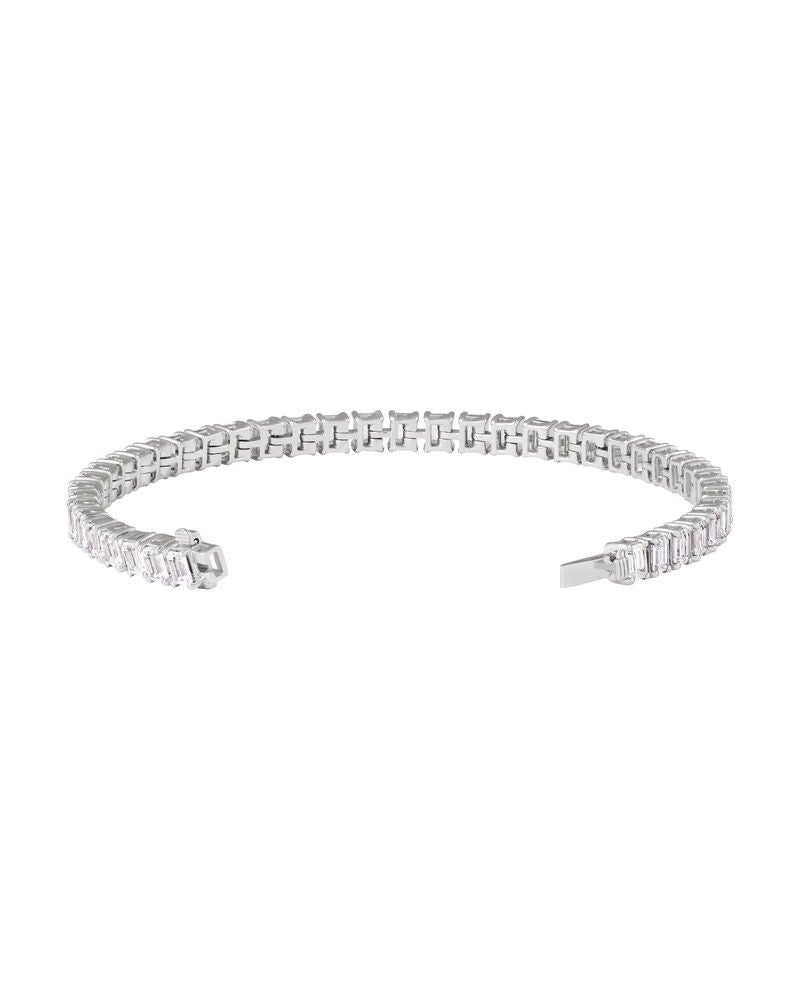 Pulseira Riviera em Ouro 14k com Diamantes de Laboratório – Modelo 3