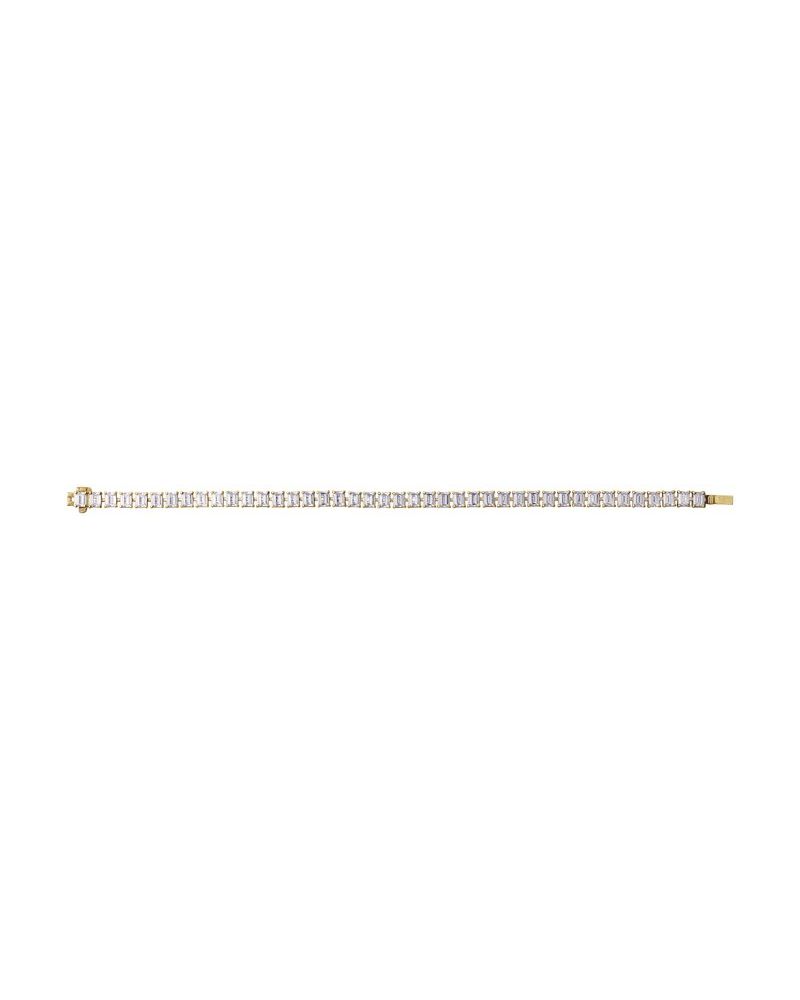 Pulseira Riviera em Ouro 14k com Diamantes de Laboratório – Modelo 3