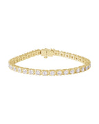Pulseira Riviera em Ouro 14k com Diamantes de Laboratório – Modelo 18