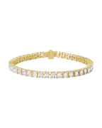 Pulseira Riviera em Ouro 14k com Diamantes de Laboratório – Modelo 3