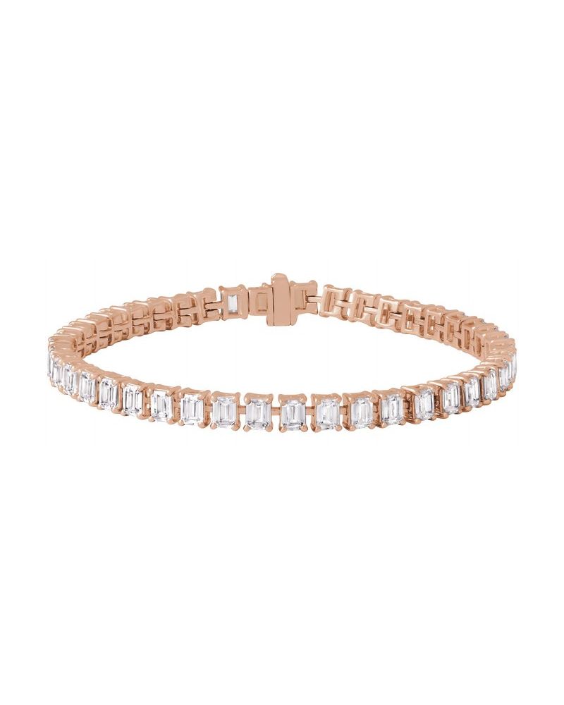 Pulseira Riviera em Ouro 14k com Diamantes de Laboratório – Modelo 3