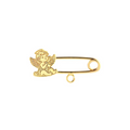 Alfinete 15MM Anjo da Guarda com Argola