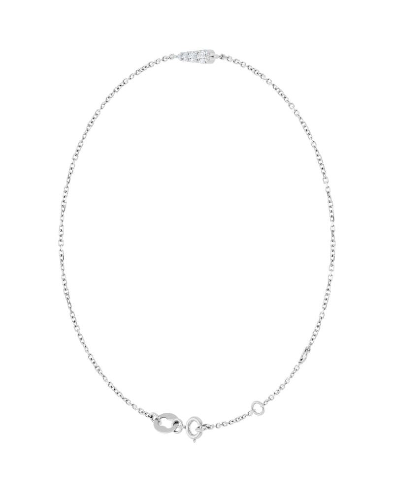 Pulseira Elos Degradê em Ouro 14k com Diamantes Naturais – Modelo 2