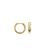 Brinco de Aro Cravejado com Dobradiça em Ouro 14k com Diamantes Naturais – Modelo 7