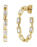 Brinco de Aro em Ouro 14k com Diamantes de Laboratório – Modelo 4