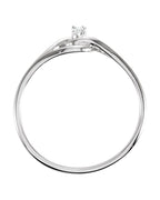 Anel Entrelaçado em Ouro 14k com Diamantes Naturais – Modelo 30