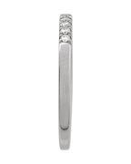 Anel Pedra do Mês Empilhável em Ouro 14k com Diamantes de Laboratório